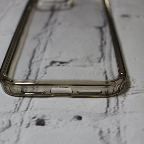 iPhone 12 Pro Max Clear SHOCKPROOF Phone Case Dark Black - Picture 2 of 4